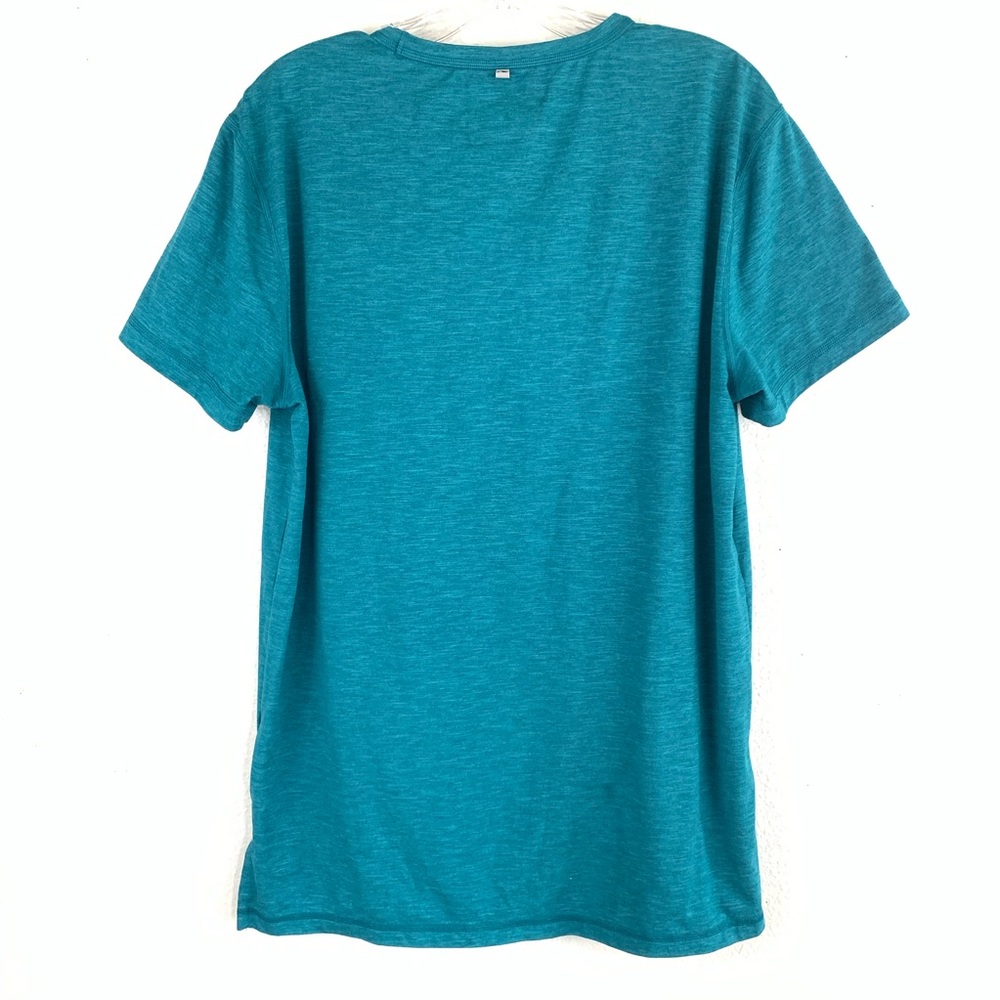 SOLD**  American Eagle Teal Green Flex Tee - Picture 2 of 8